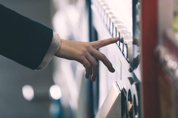 professional vending machine service company, showcasing a modern and reliable brand focused on convenience and customer satisfaction