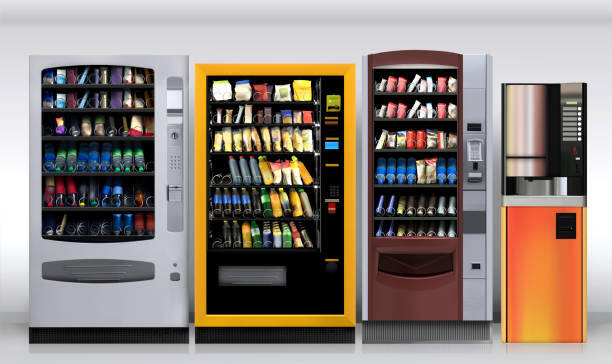 professional vending machine service company, showcasing a modern and reliable brand focused on convenience and customer satisfaction